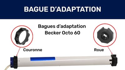 Support moteur pour volet roulant